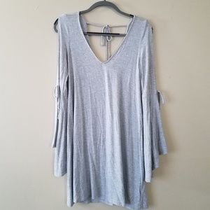 AE Grey Bell Sleeve Dress